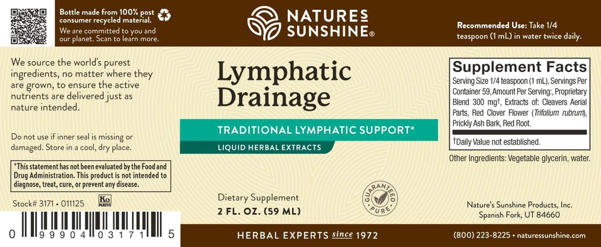 Lymphatic Drainage Supplement