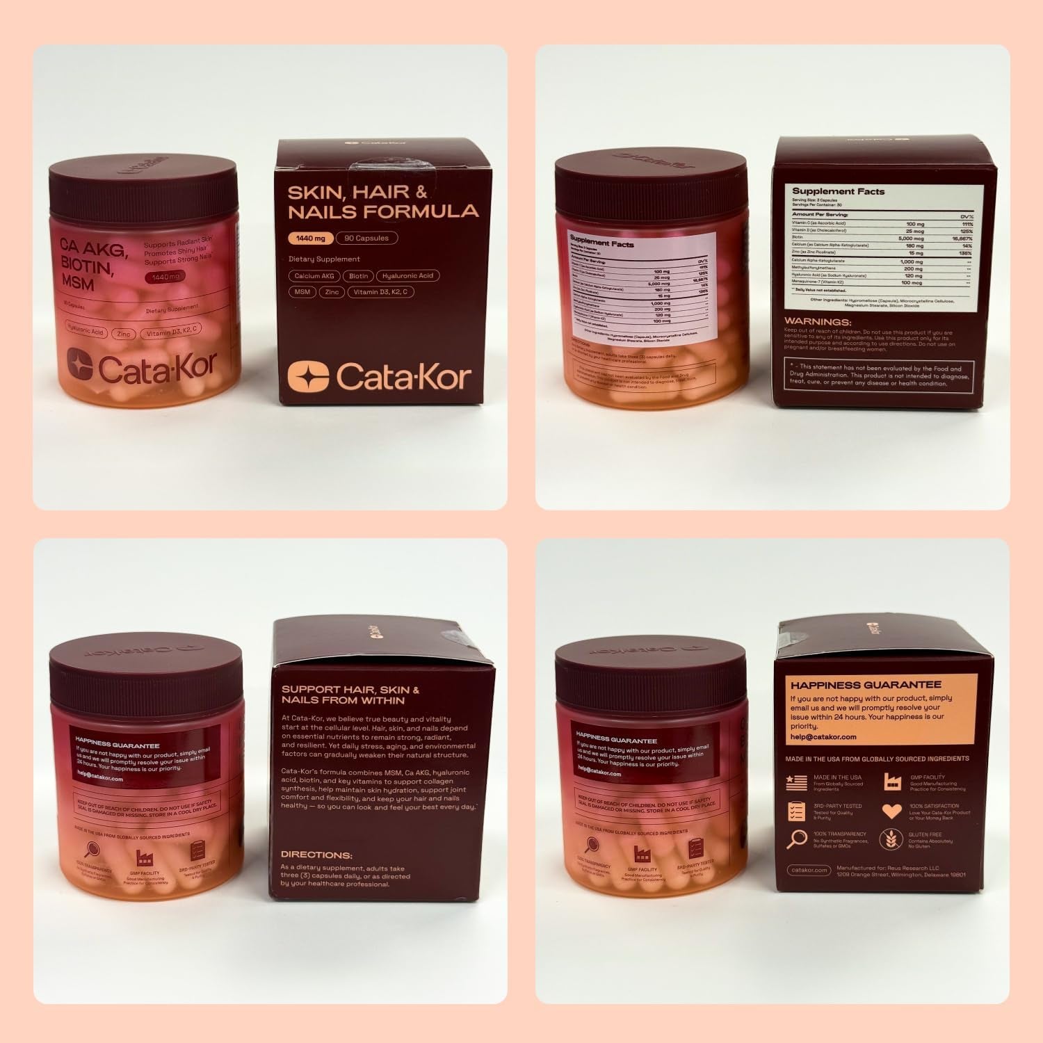 Hair Skin and Nails Vitamins for Women